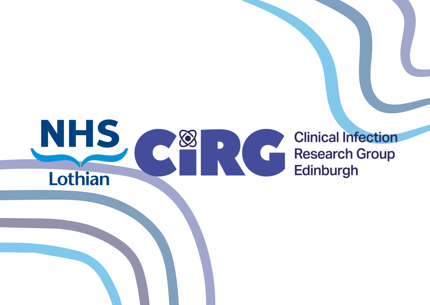 CIRG and NHS Lothian logos