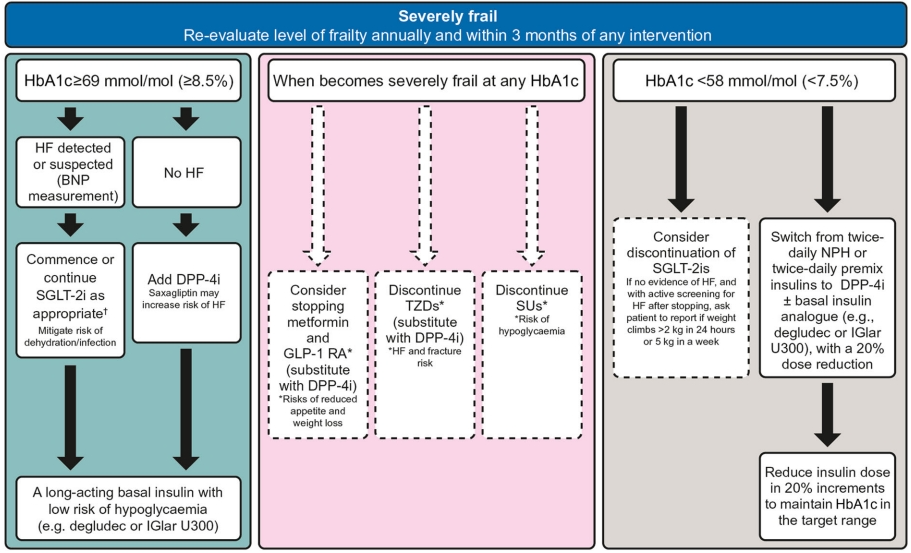 Image c flowchart for evaluating severely frail
